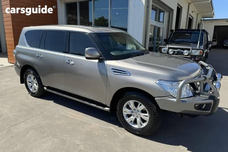 Grey 2012 Nissan Patrol Wagon Ti (4X4)