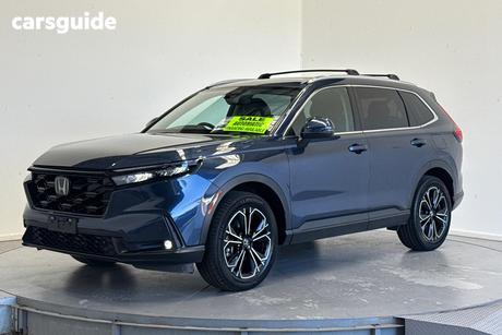 Blue 2024 Honda CR-V Wagon Vti Lx (Awd) 5 Seats