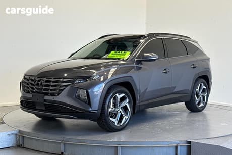 Grey 2021 Hyundai Tucson Wagon Highlander (Fwd)
