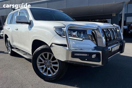 White 2021 Toyota Landcruiser Prado Wagon Kakadu