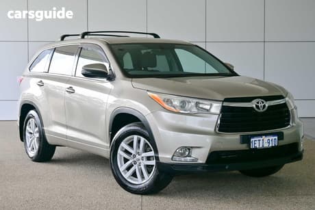 Gold 2015 Toyota Kluger Wagon Gx (4X4)