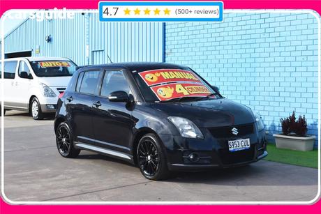 Black 2010 Suzuki Swift Hatchback Sport