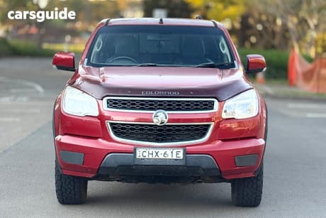 Red 2012 Holden Colorado Crew Cab Pickup Lx (4X4)