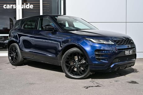 Blue 2022 Land Rover Range Rover Evoque Wagon P250 R-Dynamic Se (184Kw)