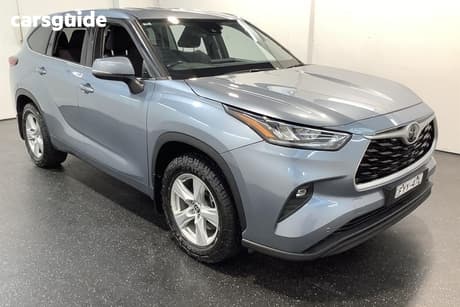 Blue 2021 Toyota Kluger Wagon Gx Awd