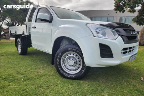 White 2017 Isuzu D-MAX Cab Chassis Sx Hi-Ride (4X2)
