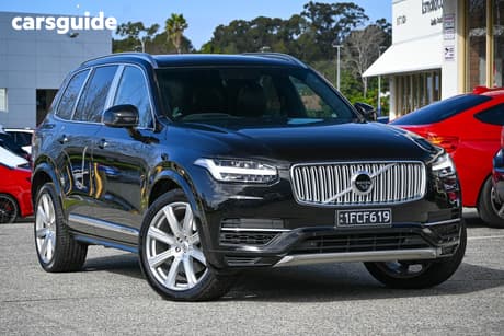 Black 2017 Volvo XC90 Wagon T8 Excellence Hybrid