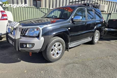 Black 2008 Toyota Landcruiser Prado SUV GXL