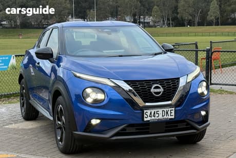 Blue 2025 Nissan Juke Hatchback St