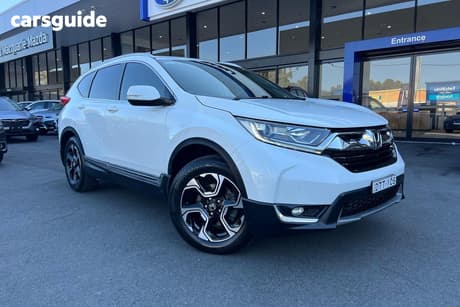 White 2017 Honda CR-V Wagon Vti-S (Awd)