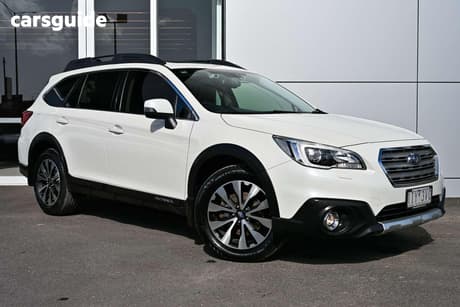 White 2016 Subaru Outback Wagon 2.5I Premium