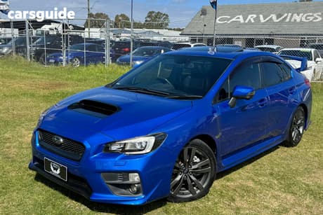 Blue 2016 Subaru WRX Sedan Premium (Awd)