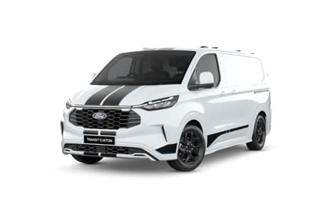 White 2026 Ford Transit Custom Van 320S Sport (Swb)