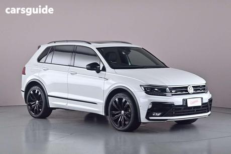 White 2018 Volkswagen Tiguan Wagon Wolfsburg Edition