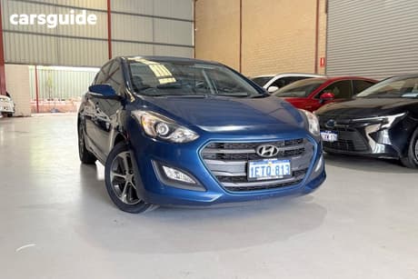 Blue 2016 Hyundai I30 Hatchback Active X
