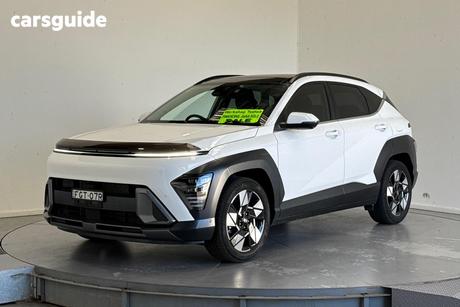 White 2024 Hyundai Kona Wagon Premium N Line