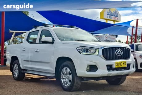 White 2021 LDV T60 Double Cab Utility Pro (4X4)