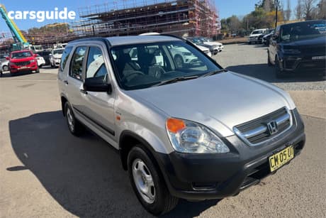 Silver 2002 Honda CR-V Wagon (4X4)