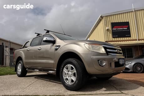 Gold 2015 Ford Ranger Dual Cab Utility Xlt 3.2 (4X4)