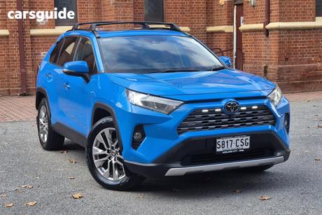 Blue 2020 Toyota RAV4 Wagon Cruiser (2Wd)