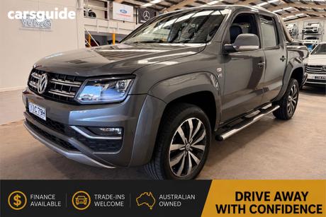 Grey 2019 Volkswagen Amarok Dual Cab Utility Tdi580 Ultimate 4Motion