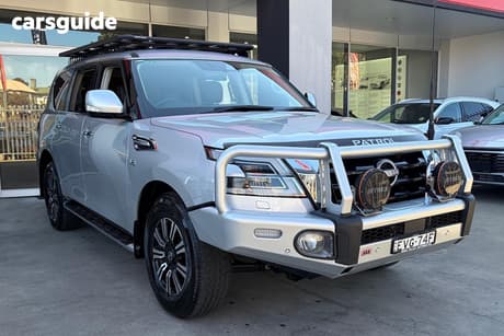 Silver 2024 Nissan Patrol Wagon Ti (4X4)