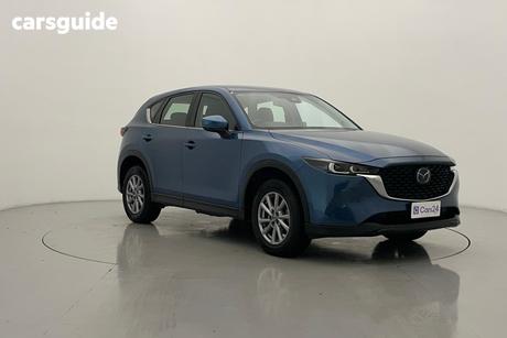 Blue 2022 Mazda CX-5 Wagon Maxx (Fwd)