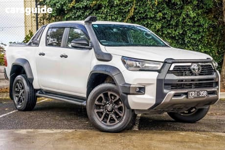 White 2023 Toyota Hilux Double Cab Pick Up Rogue (4X4)