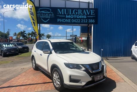 White 2018 Nissan X-Trail Wagon St 7 Seat (2Wd)