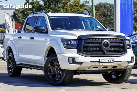 White 2026 GWM Cannon Alpha Dual Cab Utility Ultra Phev (4X4)