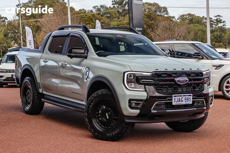 Grey 2025 Ford Ranger Double Cab Pick Up Phev Stormtrak (4X4)
