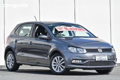 Grey 2017 Volkswagen Polo Hatchback 81 Tsi Comfortline