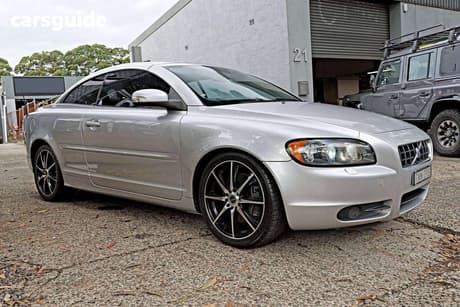 Silver 2007 Volvo C70 Convertible T5