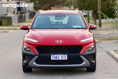 Red 2021 Hyundai Kona Wagon (Fwd)