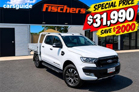 White 2016 Ford Ranger Dual Cab Pick-up Wildtrak 3.2 (4X4)