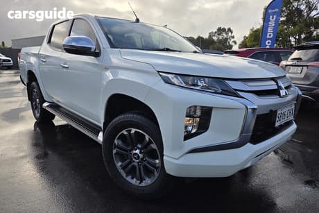 White 2021 Mitsubishi Triton Double Cab Pick Up Glx-R (4X4)
