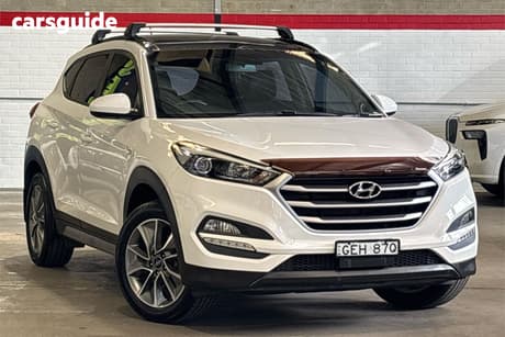 White 2018 Hyundai Tucson Wagon Active X (Fwd)