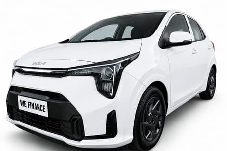 White 2025 Kia Picanto Hatchback Sport (Pe2)