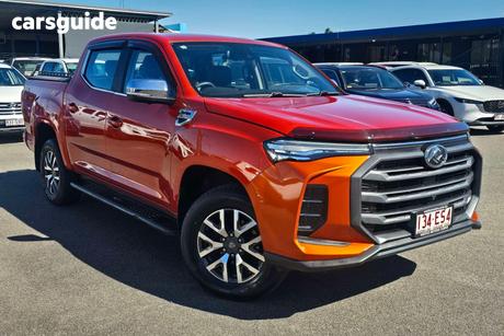 Orange 2022 LDV T60 Double Cab Utility Max Luxe (4X4)