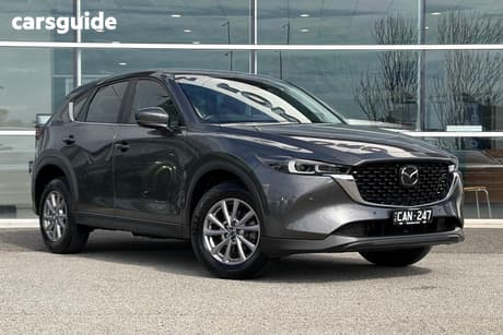 Grey 2022 Mazda CX-5 Wagon Touring (Awd)