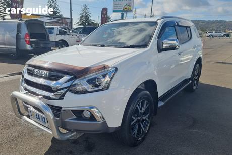 White 2019 Isuzu MU-X Wagon Ls-T (4X4)