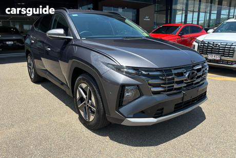 Grey 2026 Hyundai Tucson Wagon Elite Hybrid (Fwd)
