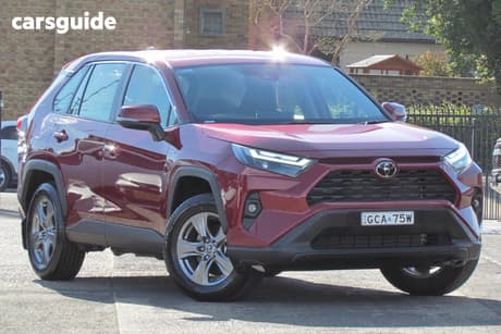 Red 2025 Toyota RAV4 Wagon Gx (2Wd) Hybrid