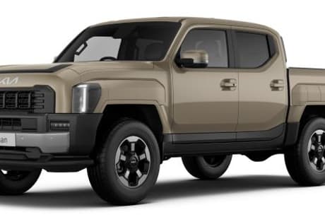 Beige 2025 Kia Tasman Double Cab Pick Up Sx+ (4X4) (Std) Black Fender