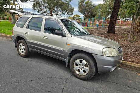 Silver 2006 Mazda Tribute Wagon Luxury