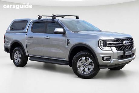 Silver 2023 Ford Ranger Double Cab Pick Up Xlt 3.0 (4X4)