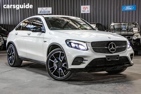 White 2017 Mercedes-Benz GLC-Class Coupe 43 253 MY17