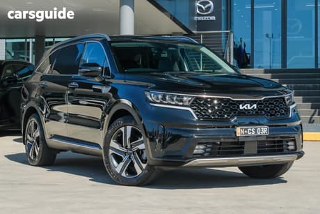 Black 2023 Kia Sorento Wagon Sport+ 7 Seat