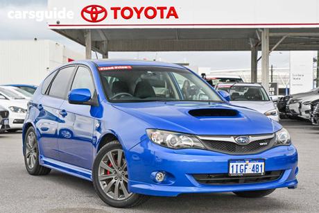 Blue 2010 Subaru Impreza Hatchback Wrx (Awd)