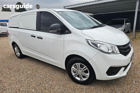 White 2023 LDV G10 Van Lift Door